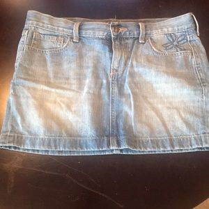 Denim mini.  BOGO SALE!!